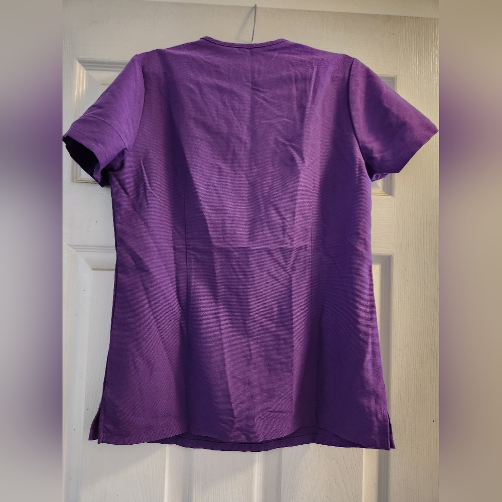 Women's Figs Ultra Violet XS scrub set - Picture 3 of 7